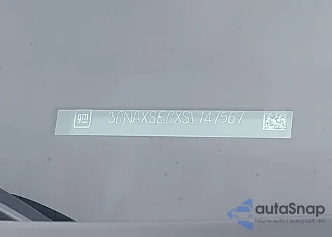 2025 Chevrolet Equinox Activ from USA, damaged, VIN 3GNAXSEG8SL147567